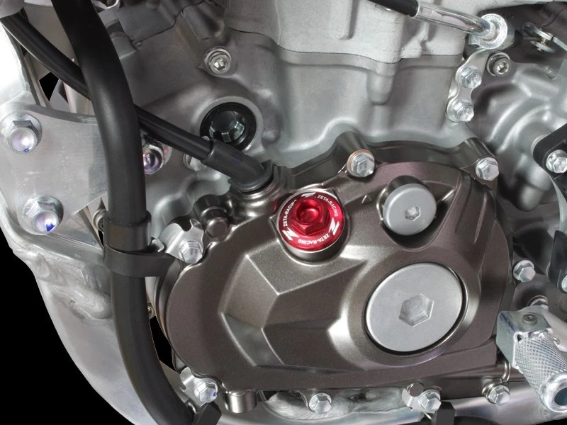 ZETA - ZE89-2210 - Oil Filler Plug Red Suzuki RM80 RM85 01-16, RM125 RM250 01-08 - Image 3 of 4