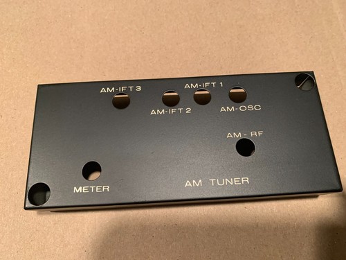 Marantz 4400 Quad Stereo Receiver Parting Out AM Tuner Metal Cover