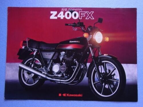Kawasaki Z400FX Katalog 1981 Broschüre - Bild 1 von 10