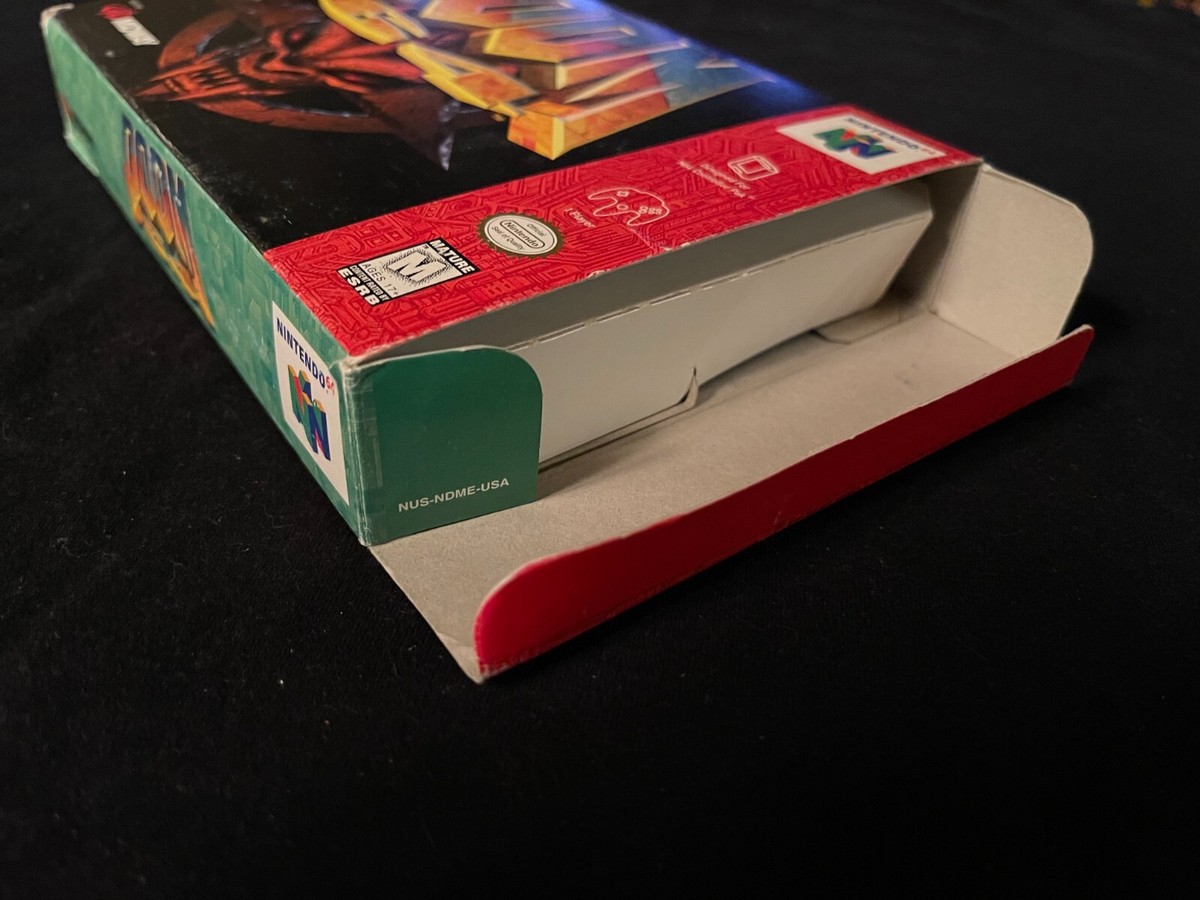 DOOM  64  箱、説明書セット Doom 64 N64 Box Manual Tray NO GAME Included - Etsy