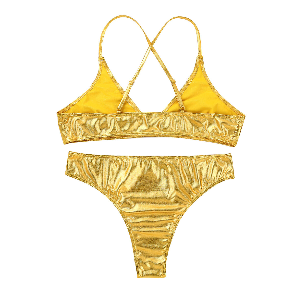 【新品未使用】AQUX⭐︎完売品⭐︎Brazilian Bikinis\"Yellow Yellow Hybrids | Ark Swimwear