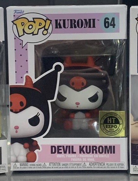 Funko Pop Sanrio Devil Kuromi HT Expo 2022 Hot Topic Exclusive | eBay