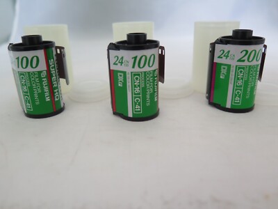 Fujicolor Super HQ Color Film - Lot of 3 - CN-16 C-41 - b2