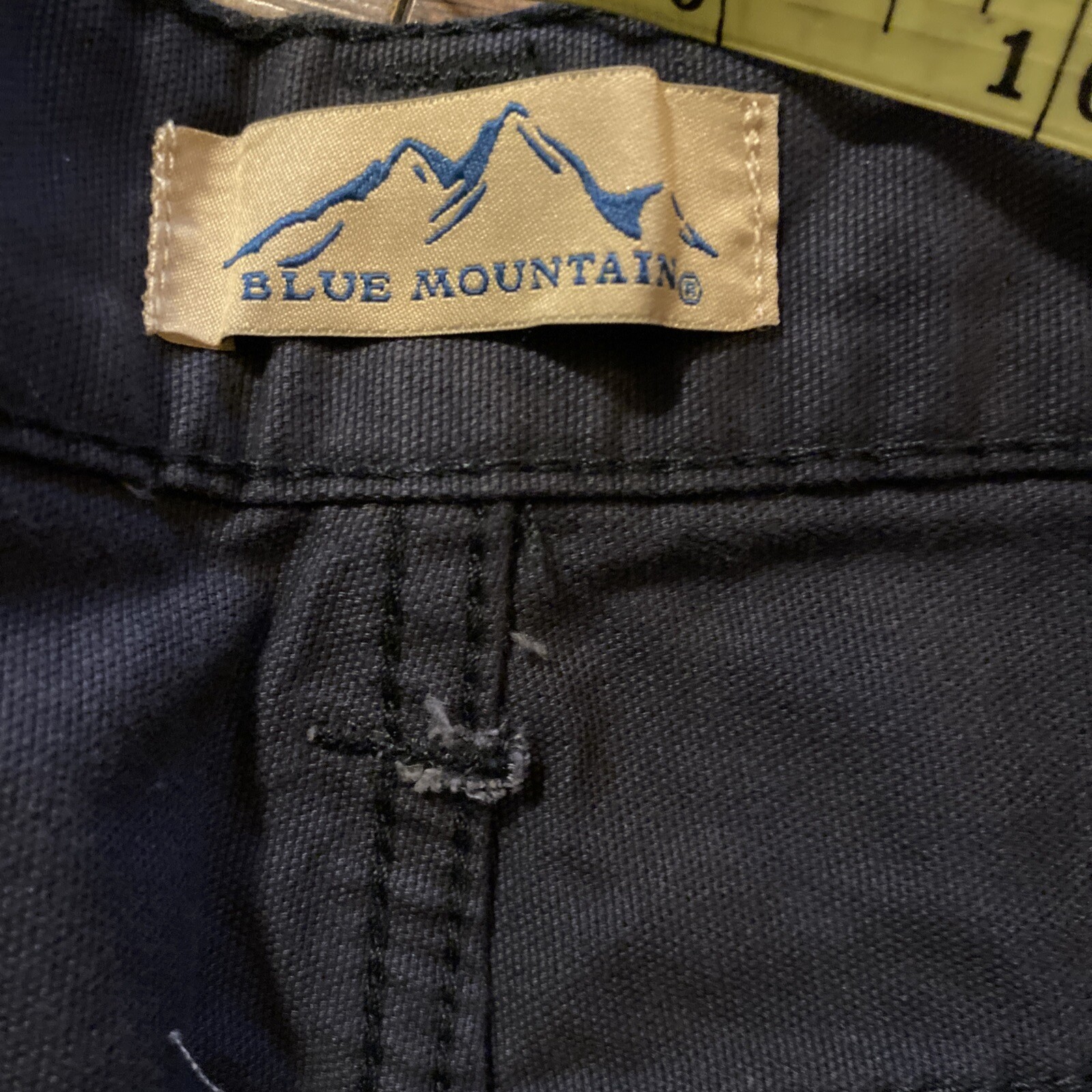 Blue Mountain Pants Mens Size 36x32 Gray Canvas Workwear Utility Outdoor eBay