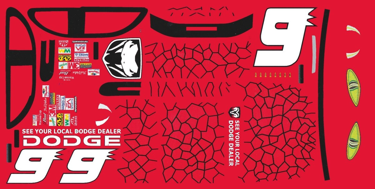 【バイイー】 9 Bill Elliott Dodge 