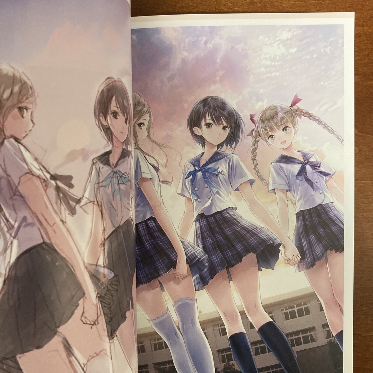 blue reflection 岸田メル学園 Image Art Works BLUE REFLECTION Image Art Works by Mel Kishida Art Book