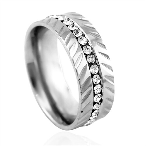 Кольцо Эдельшталь Деймен Партнерринг Эхеринг Трауринг Циркония Кристалл Страсс 1890₽