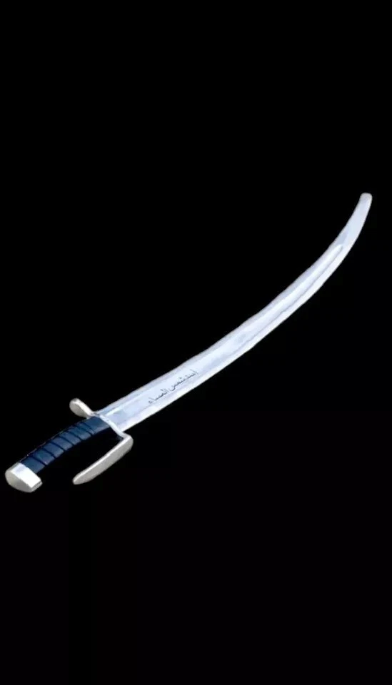 Custom Handmade Carbon Steel Blade Classical Black Saber Sword | HEMA Sword - Image 4 of 4