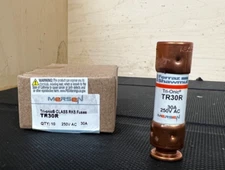New Lot 10 Mersen Shawmut TR30R 30 Amp Fuses Buss FRN R 30 250V NEW LOOK NIB