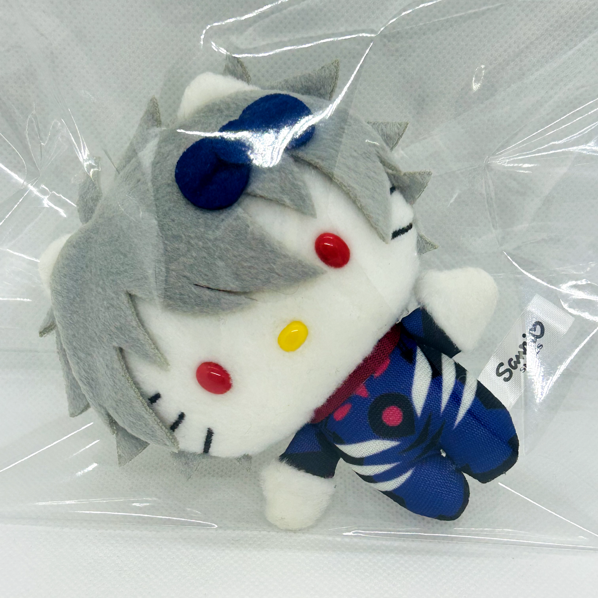 EVANGELION×HELLO KITTY　ぷっくりマスコット ２個セット EVANGELION×HELLO KITTY ぷっくりマスコット 2個セット