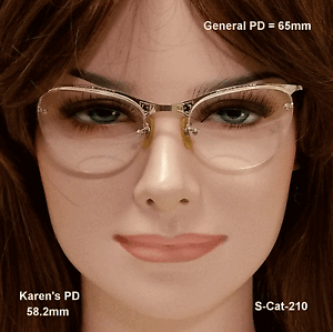 SHURON-CAT-EYE-True-Antique-Eyeglasses-and-Case