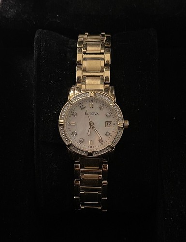 Bulova womens watch gold - BRAND NEW NEVER WORN! - Picture 2 of 6