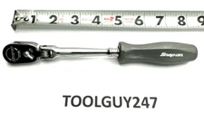 SNAP ON TOOL DK TITANIUM  1/4 Drive Hard Grip Long Flex Head Ratchet THLFD72 DT+