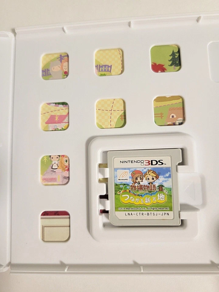 Harvest Moon Connecting New World 3DS CIB Japanese Version Tested USA Seller - Image 4 of 4