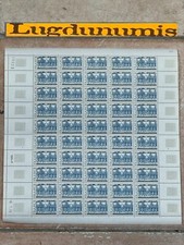 Planche Timbre N° 1806 50 Timbres 1974 85 C.  Palais de Justice de Rouen