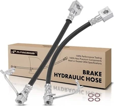  Brake Hydraulic Hose Compatible with Select Dodge Rear Driver and Passenger