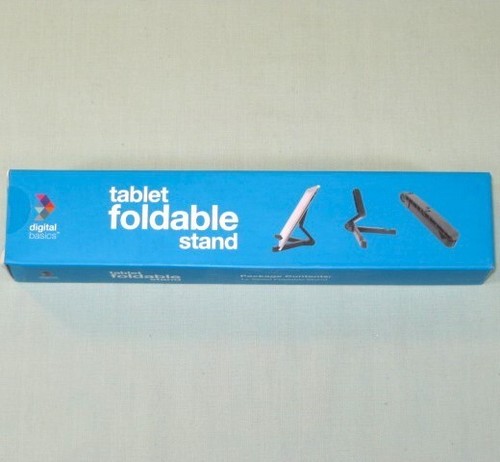 Foldable Stand for iPad or Tablet by Digital Basics NEW Black - 第 8/9 張圖片