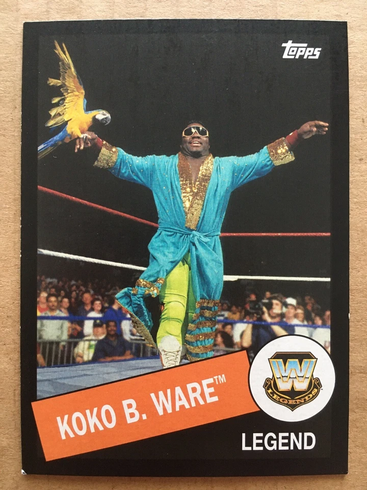 2015 Topps Heritage WWE BLACK Parallel ***YOU PICK/FINISH YOUR SET*** 1:6 Hobby - Image 3 of 4