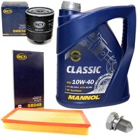 MotoröL Filter Set 10W40 5 Liter + ÖLablassschraube FüR VW Golf IV Variant Bora