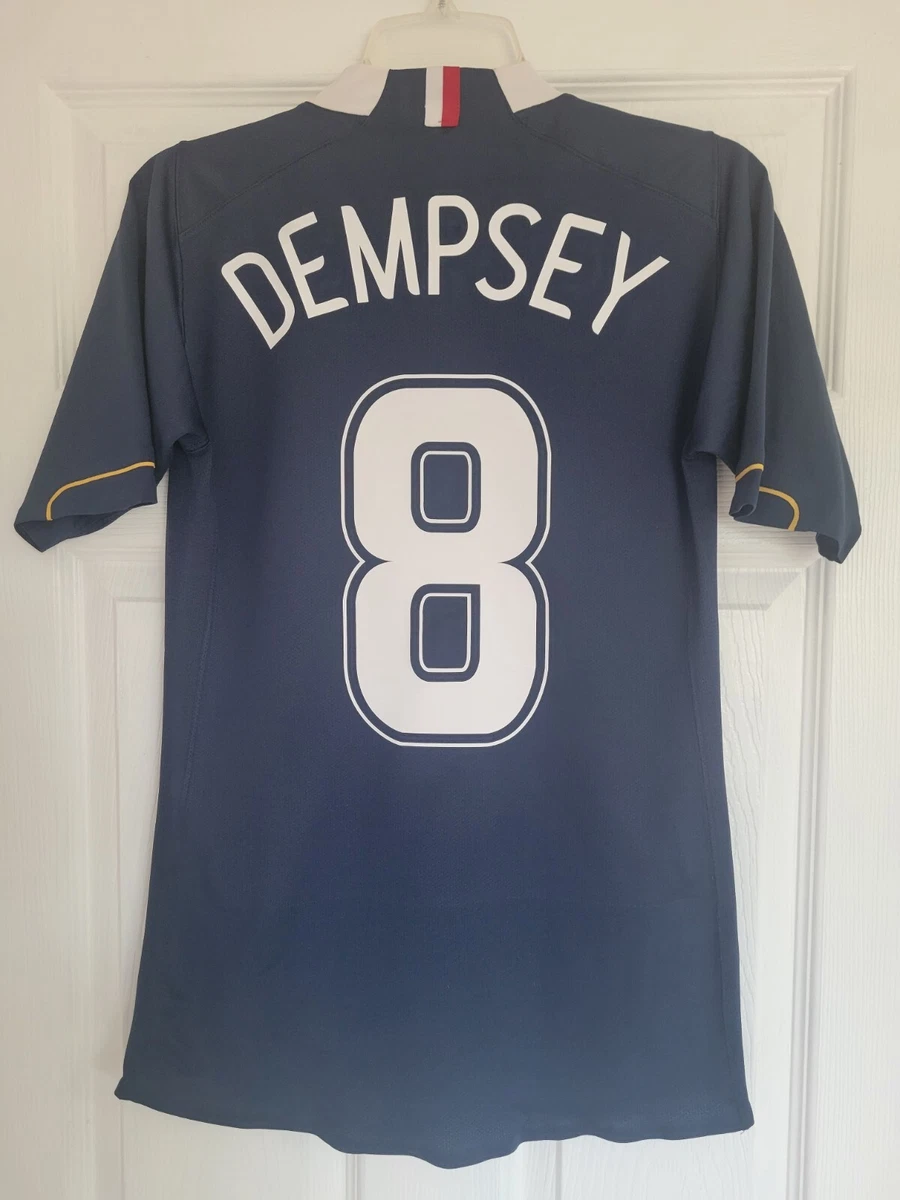 Nike USA US Soccer USMNT 2006 2007 Away Jersey PIayer Issue Clint Dempsey 8 S
