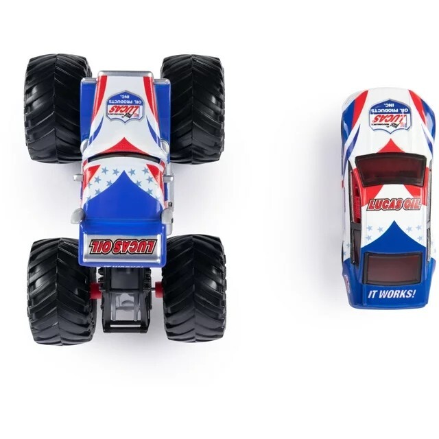 New Exclusive 1/64 Monster Jam Truck Lucas Oil Stabilzer