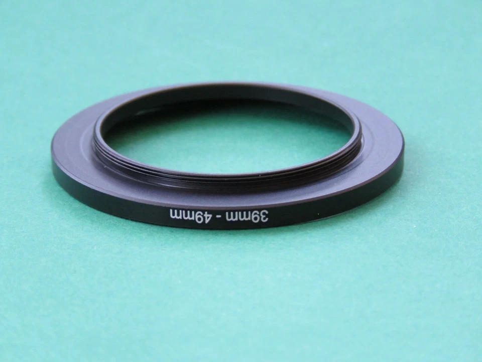 39mm-49mm Stepping Step Up Male-Female Filter Ring Adapter 39mm-49mm  - Image 2 of 2