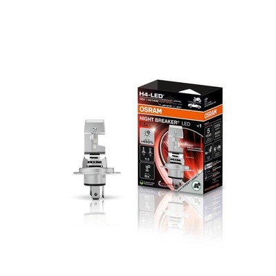 OSRAM H4 NIGHT BREAKER LED SPEED +450% 14W 12V 1000/1600 lm 6000K Glühlampe