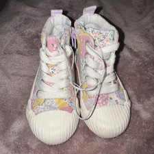 Cat Jack Toddler High Top Sneakers With Zipper. Size 6. New