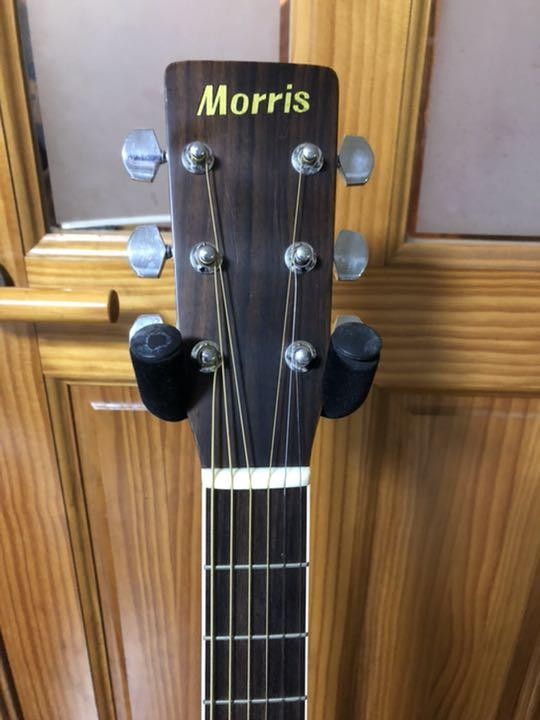 Acoustic Guitar a Morris MF-201 Natural Made in Japan | eBay