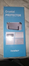 ivoler Crystal Protector Clear Shell for Nintendo Switch Console Anti-Scratch