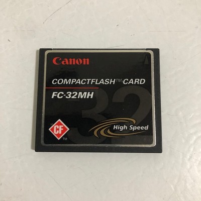 Canon CompactFlash Card FC-32MH   32MB High Speed CF Memory Card