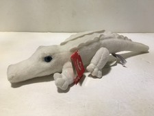 Aurora White Albino Alligator 12" Plush Crocodile Blue Eyes New