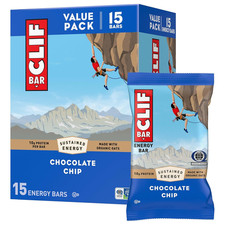 - Energy Protein Bars - Chocolate Chip - Made with Organic Oats - Energy Bars -