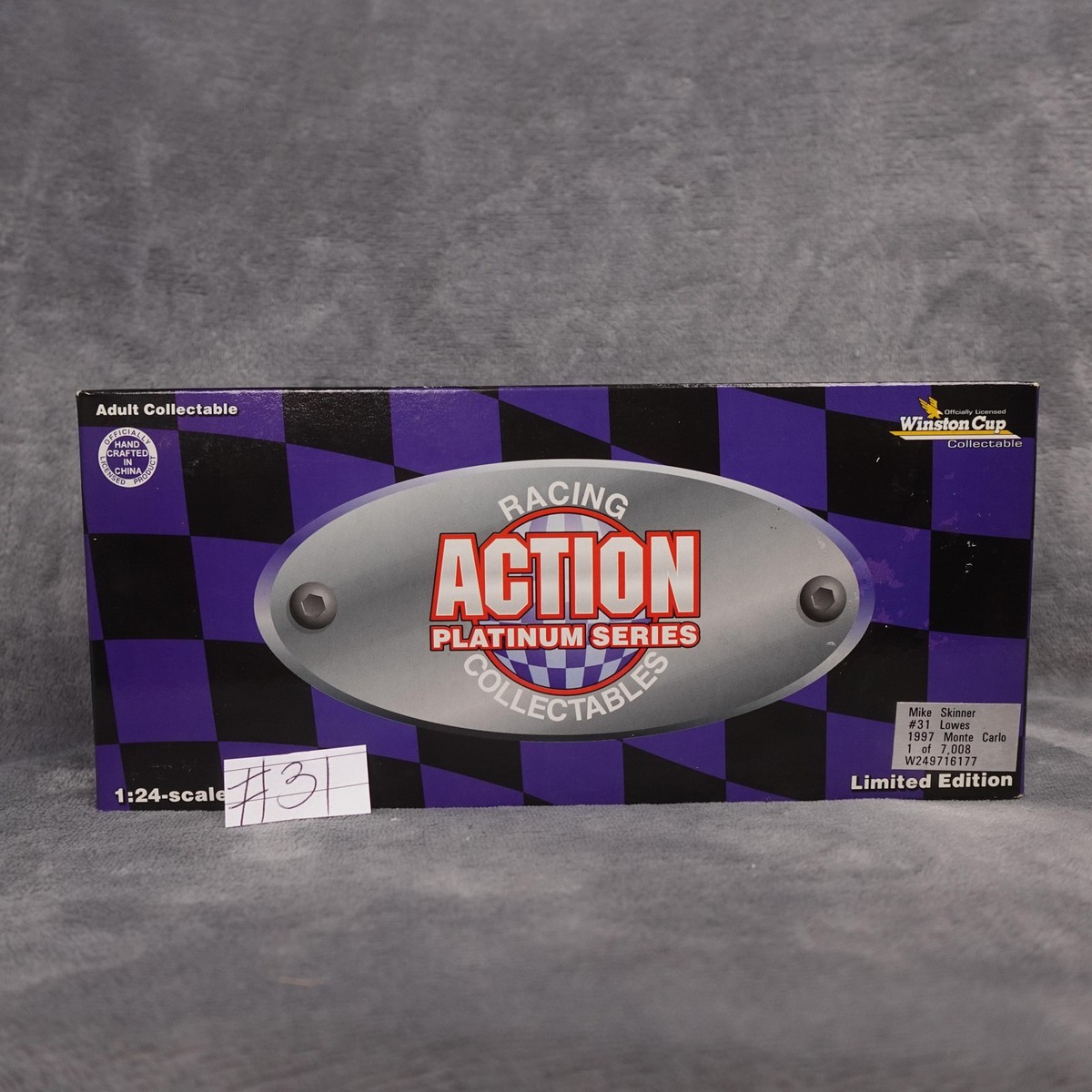 Vintage Action 1:24 Mike Skinner #31 Lowe's 1997 Monte Carlo