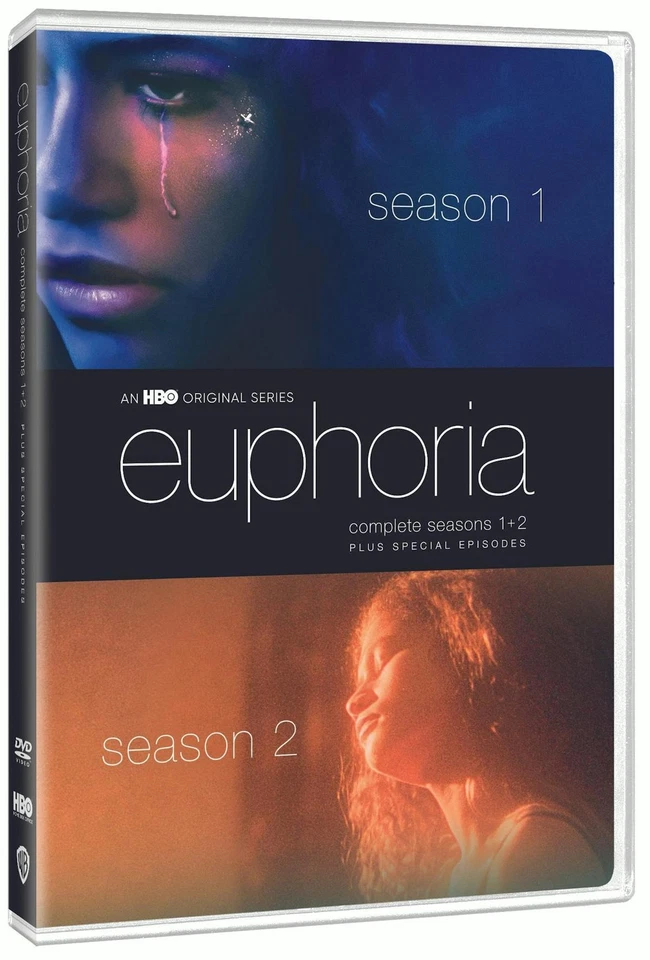 Euphoria Seasons 1 & 2 DVD Zendaya NEW - Image 3 of 4