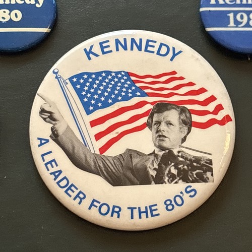 10 Different 1980 Senator Ted Kennedy for President Buttons Collector Set EMK - Picture 10 of 11