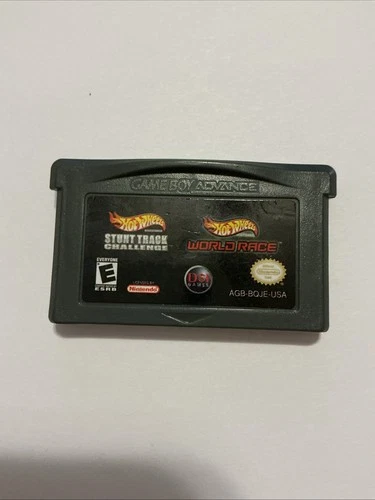 Hot Wheels Stunt Track Challenge/World Race Nintendo Game Boy Advance GBA (E2)