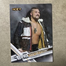 Sawyer Fulton Superstar NXT Card 2017 Topps WWE 179 Trading Card