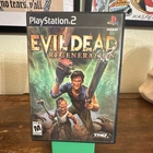 THQ Evil Dead: Regeneration PlayStation 2 2005 Manual Action Adventure