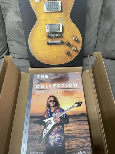 kirk hammett gibson book (signed)