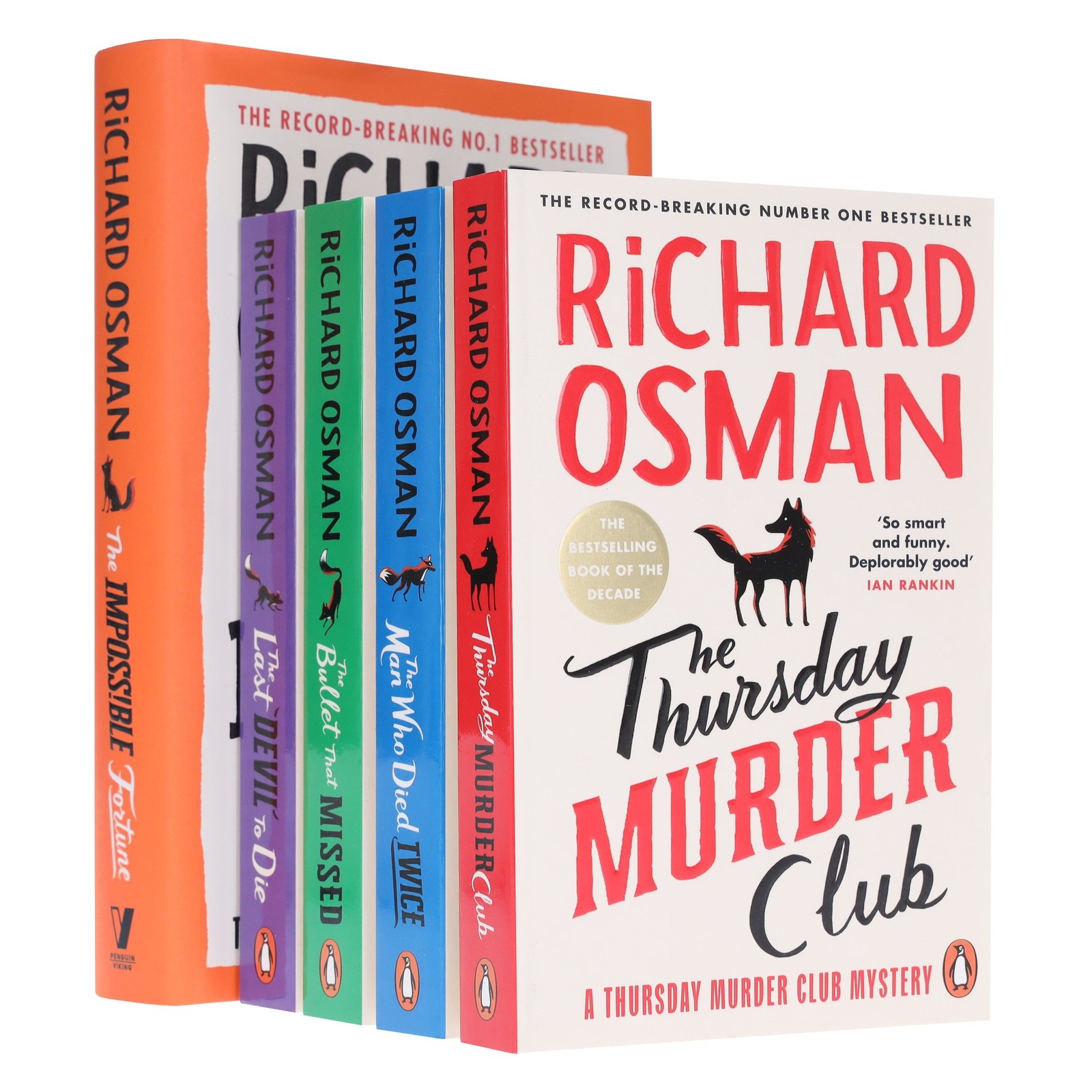 Thursday Murder Club Mysteries Series 1-5 Books Collection Set B | Richard Osman - Image 4