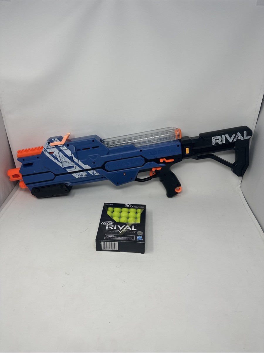 NARF RIVAL HYPNOS XIX-1200 球20個 セット Amazon | Nerf Rival Hypnos XIX-1200 (ブルー) | 的あて | おもちゃ