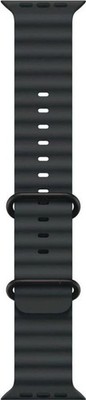 Original Apple Watch Ocean Armband 49mm MYPD3ZM/A Fluoroelastomer Titan Schwarz