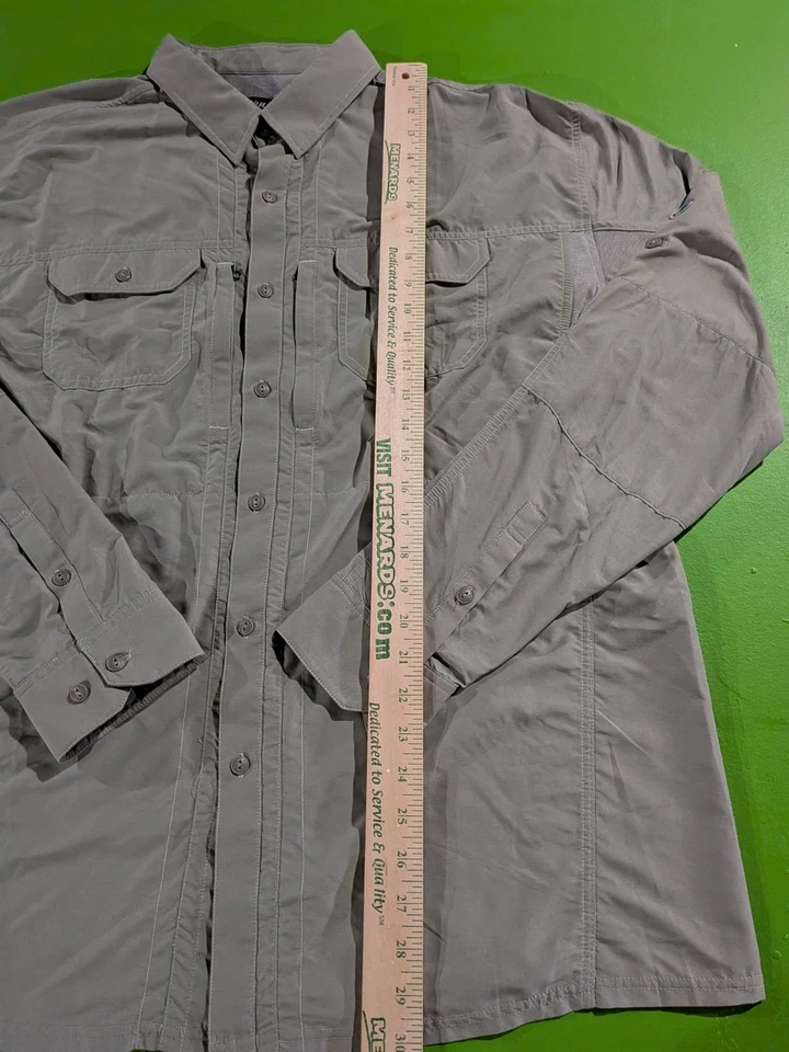 Camisa Kuhl Airspeed para Hombres 2XL Manga Larga Ventilada Senderismo Aire Libre Con Botones 7191 Foto 3 de 4