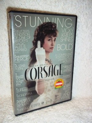 Corsage (DVD, 2023) Vicky Krieps drama comedy biography period piece FP