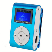 MP3 Music Player With Digital Screen LCD Mini Clip Support 32GB MicroSD