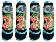 Horse Medium 4-Pack Professional Equine Sports Medicine Splint Boots 41C