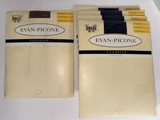 NEW EVAN PICONE CLASSICS SENSILKE CONTROL TOP SZ MEDIUM NAVY OR BEIGE PANTY HOSE