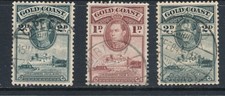 GOLD COAST, Postmarks Cape Coast, Bibiani, Aboso