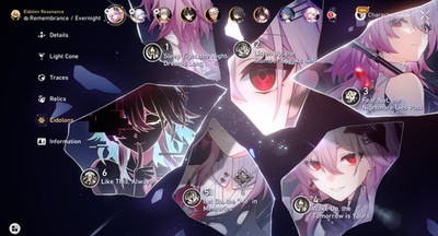 [EU] Honkai Star Rail Account |  HSR E6 Evernight +  Yao guang, archer Whale acc